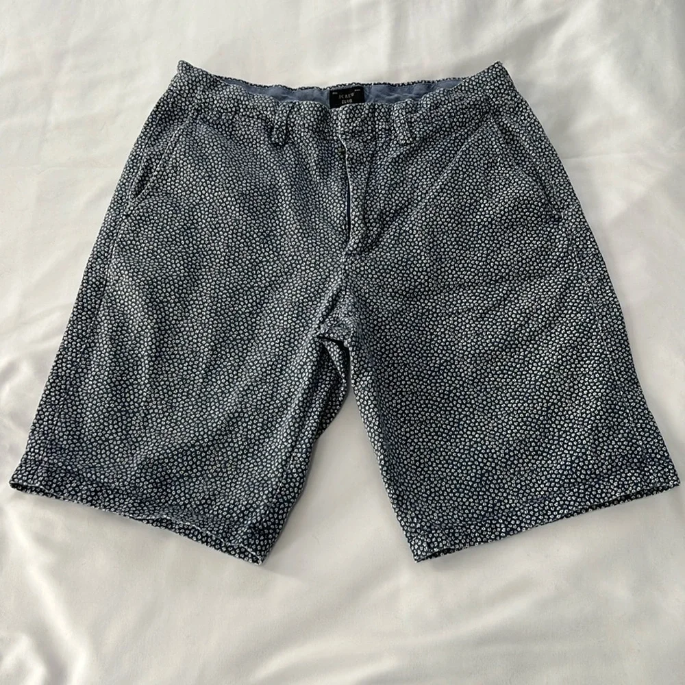 J. Crew Club Tiny Flowers Printed Shorts